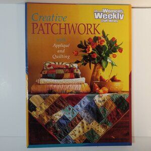 Vintage Creative Patchwork With Applique And Quilting SC Book Patterns Included!